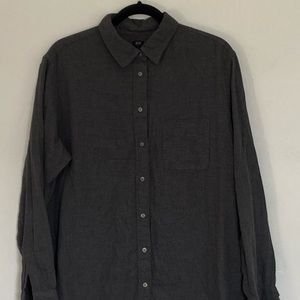 Uniqlo flannel button down